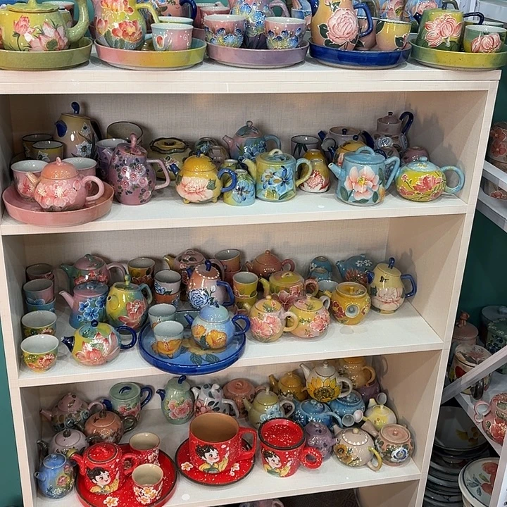 杯景德镇釉下五彩手绘陶瓷