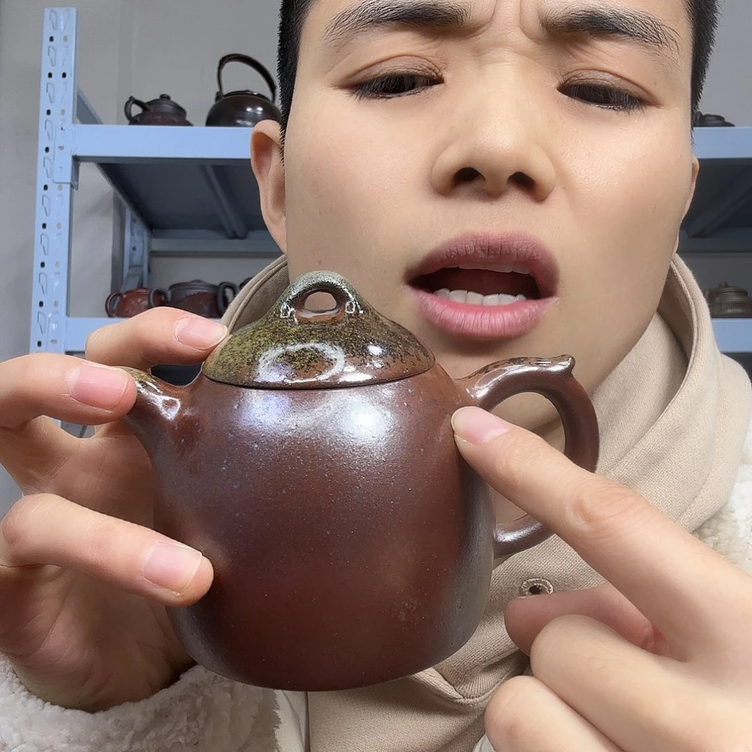 茶壶紫砂民间手艺人全手工制作