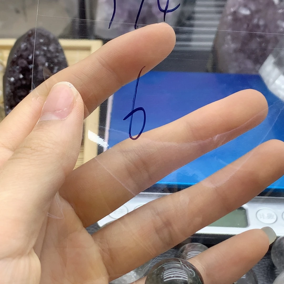 水晶珠宝半成品未镶嵌驿**心174