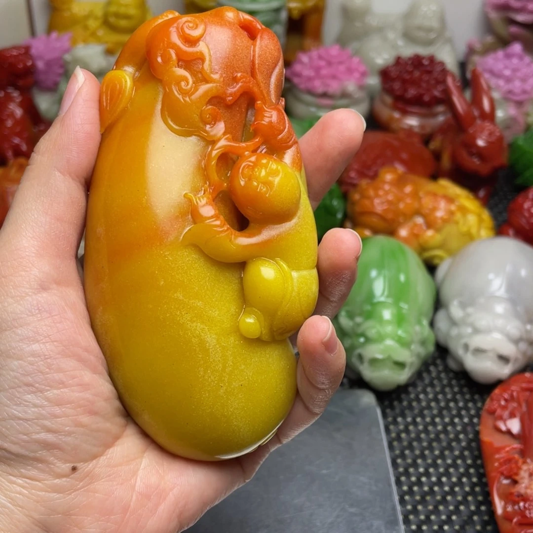 奇石手把件清仓特价