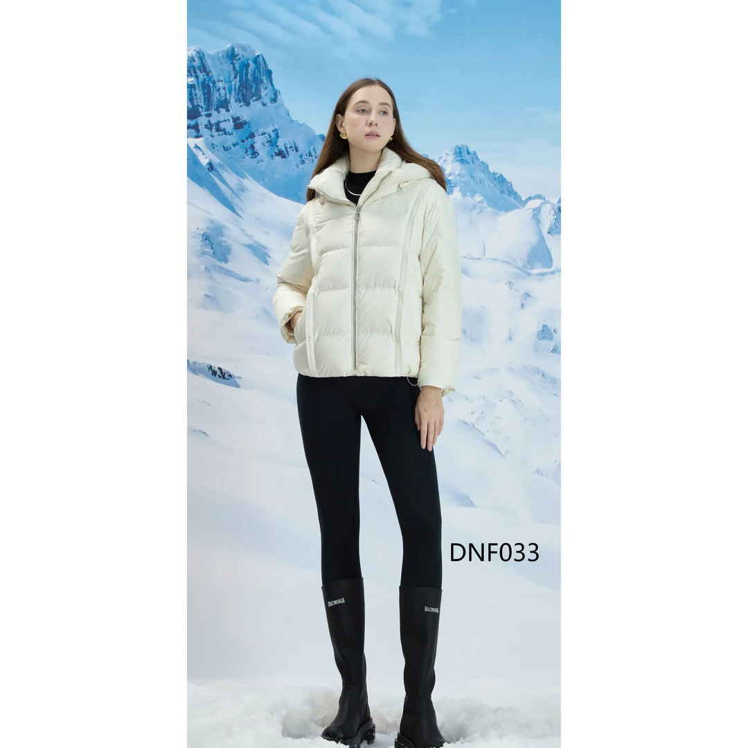 【妮妮】2024年新品修身包容显瘦鹅绒服DNF033