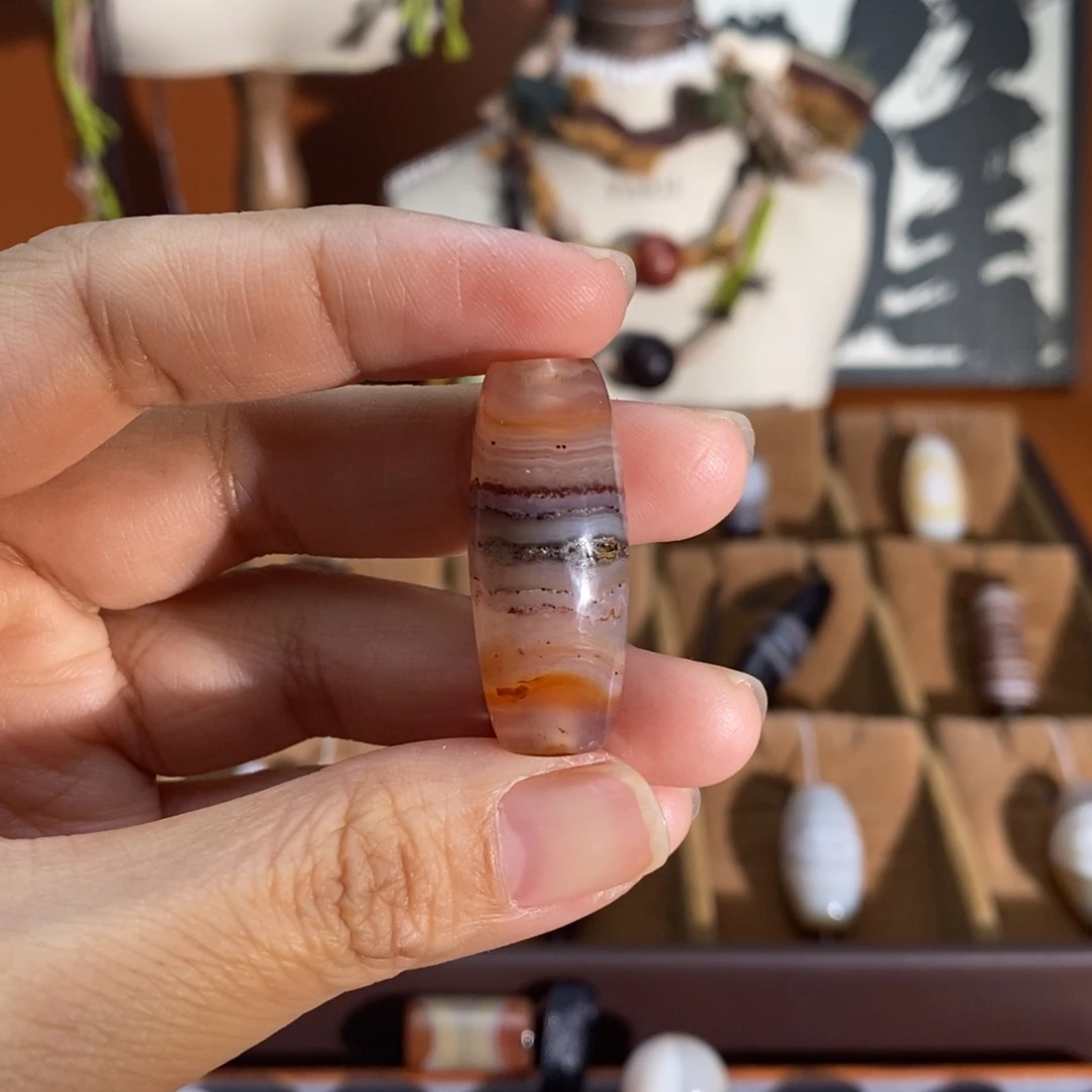 玛瑙/玉髓颈饰合金