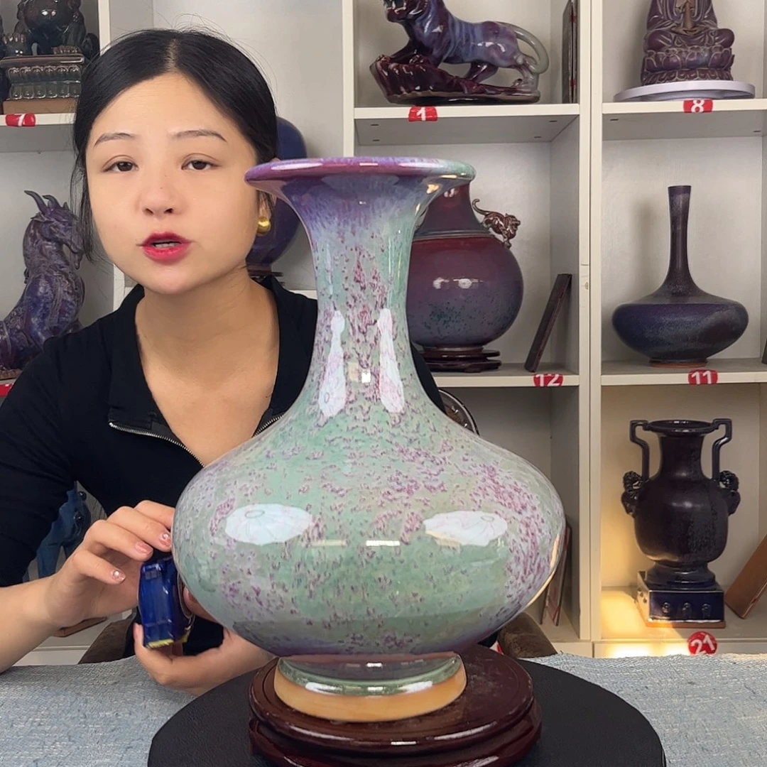 瓷片摆件……容瓶……珍品