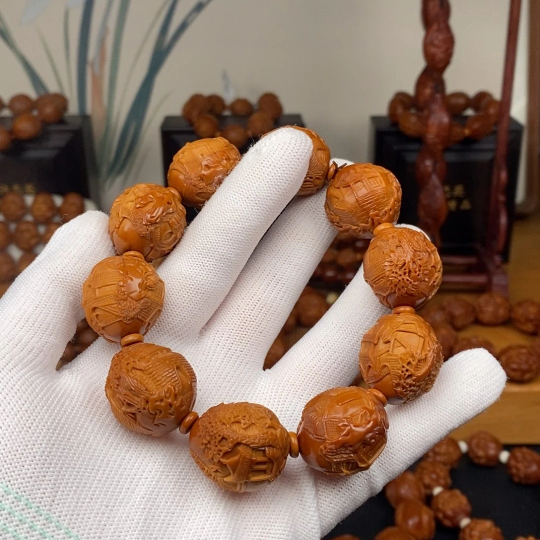 手串橄榄核曹华老师苏州园林