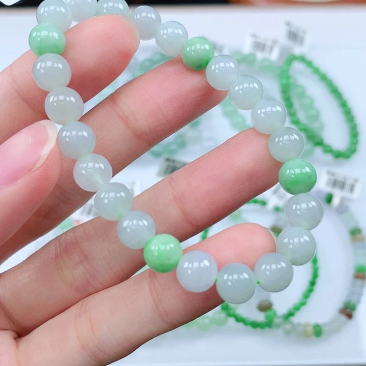未镶嵌手链翡翠翡翠