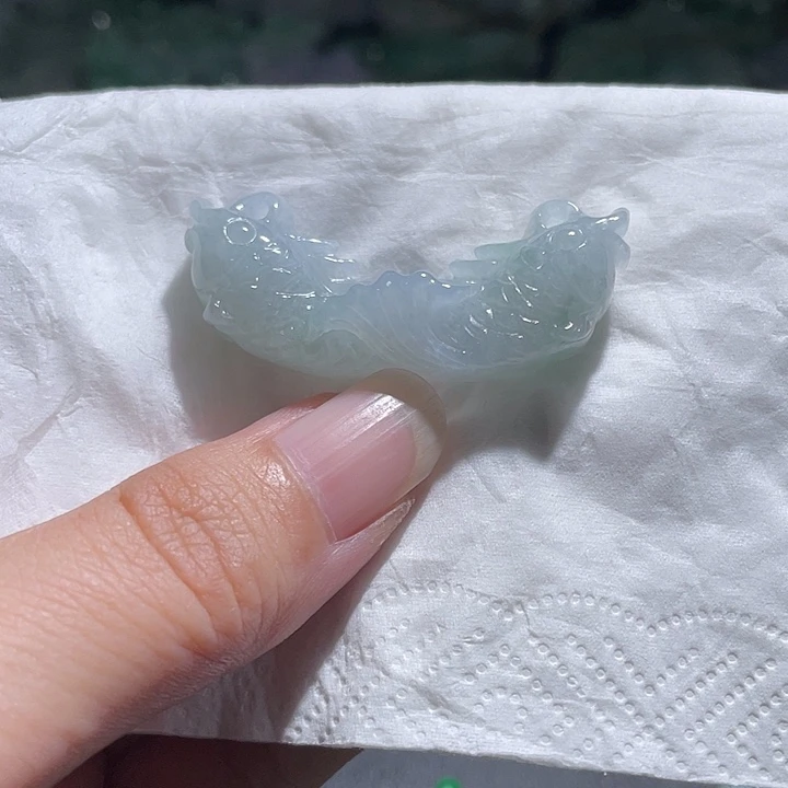 颈饰未镶嵌翡翠天