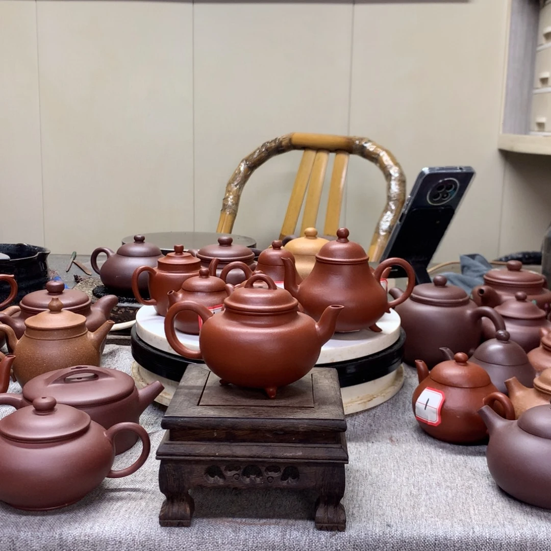 火***买紫泥茶壶半手工制作325 C