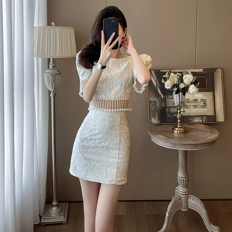 夏季炸街减龄洋气时尚小香风套装名媛女装高端盐系轻熟裙子两件套