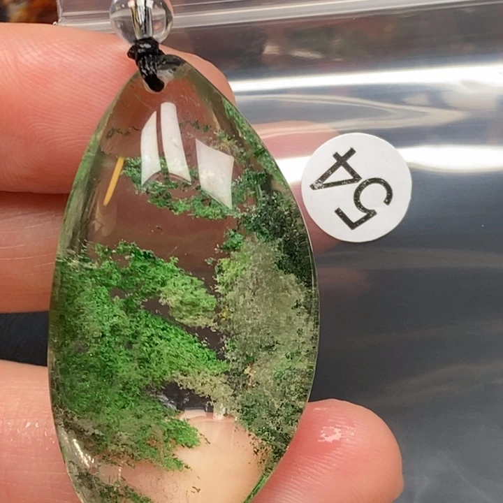 大***叔未镶嵌水晶颈饰天然