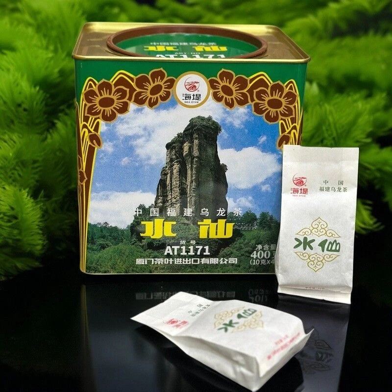 中秋送礼海堤茶叶AT1171武夷水仙口粮茶400克乌龙茶武夷岩茶浓香