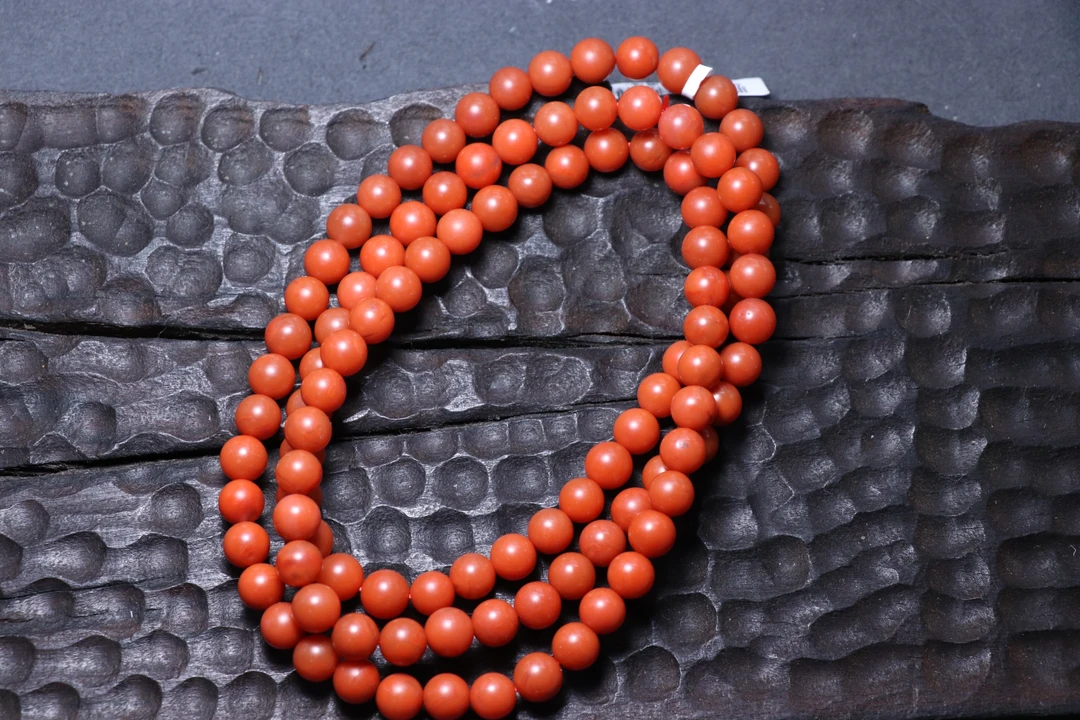 原矿无优化天然南红东山大水沟多圈7mm左右