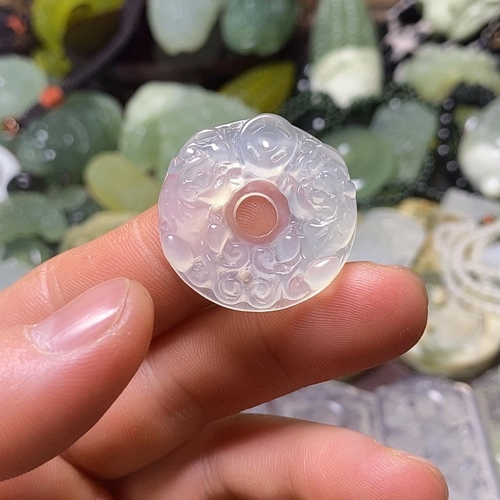 岫玉未镶嵌岫玉颈饰