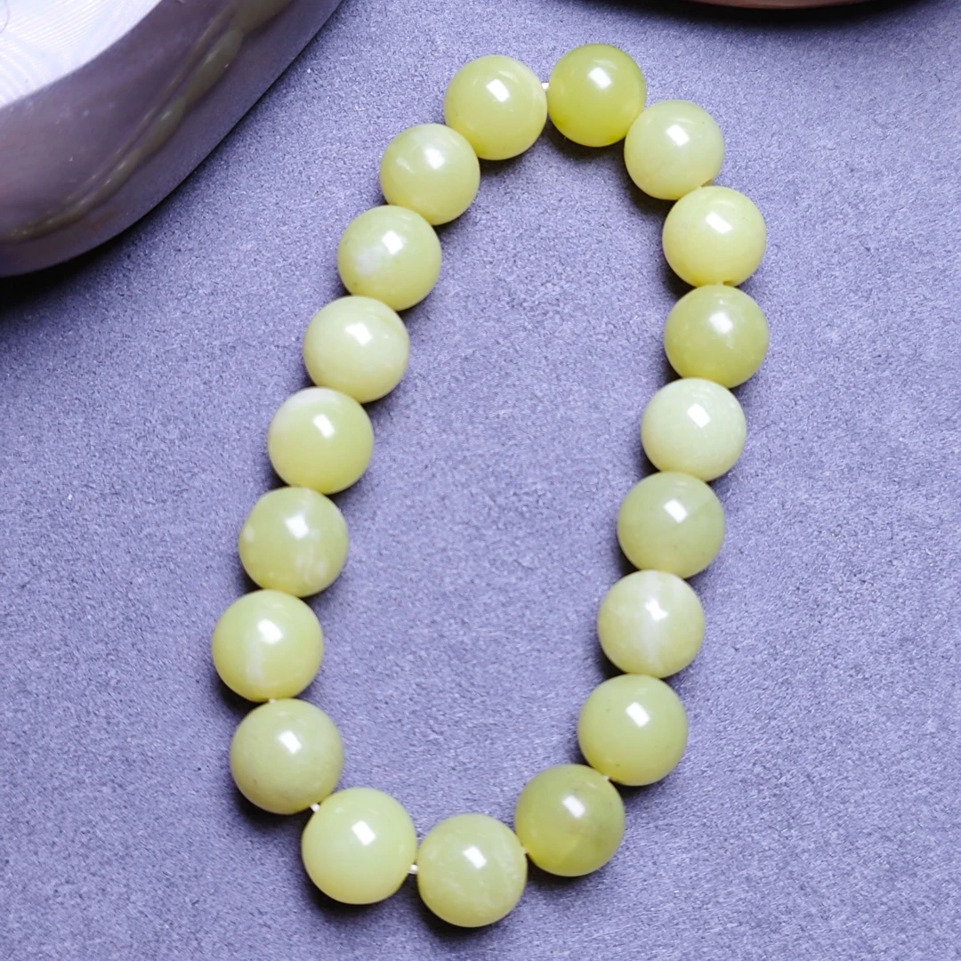 七夕节特惠   岫玉手串10mm/HGZ-XYSC-5（多样性发货）