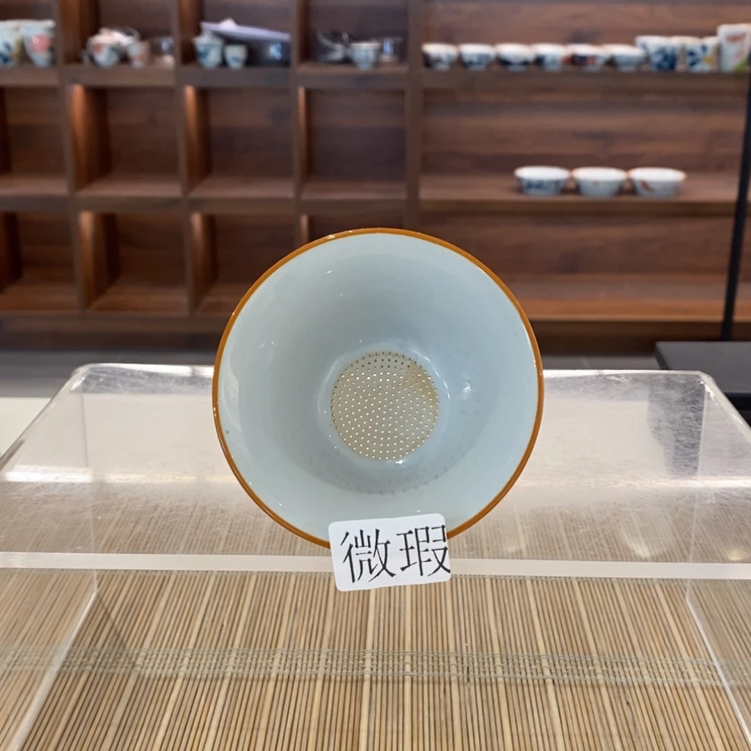 釉下彩老陶泥手工绘制