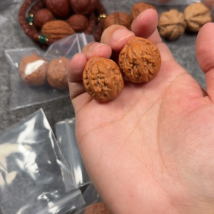 文玩核桃吊坠打底小粗筋2.5