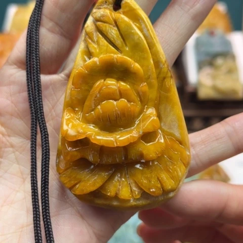 岫玉挂件未镶嵌挂件