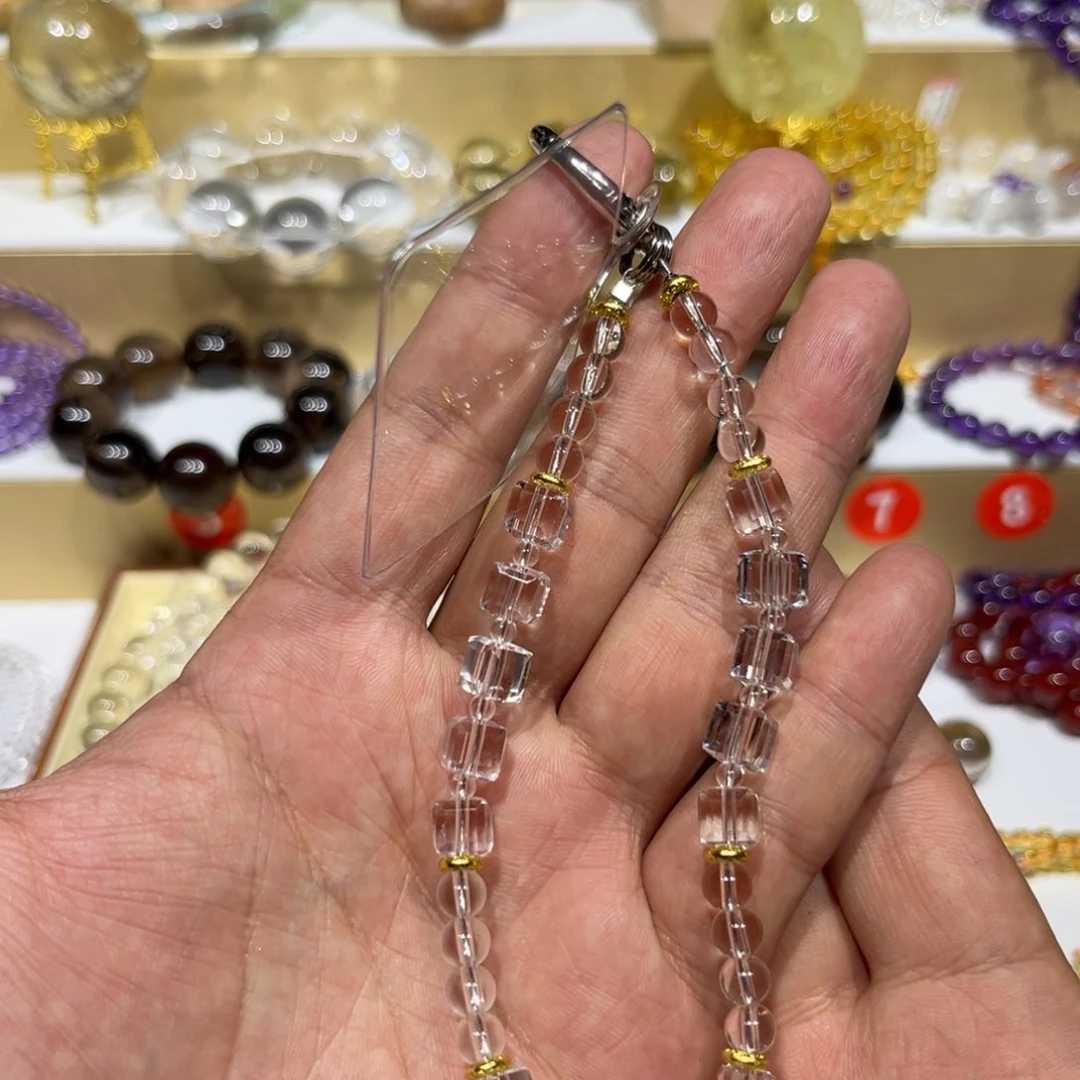 【闪购商品】无非金属方糖手机链