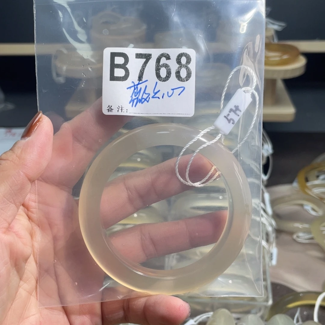 薇***心玛瑙/玉髓合金手镯