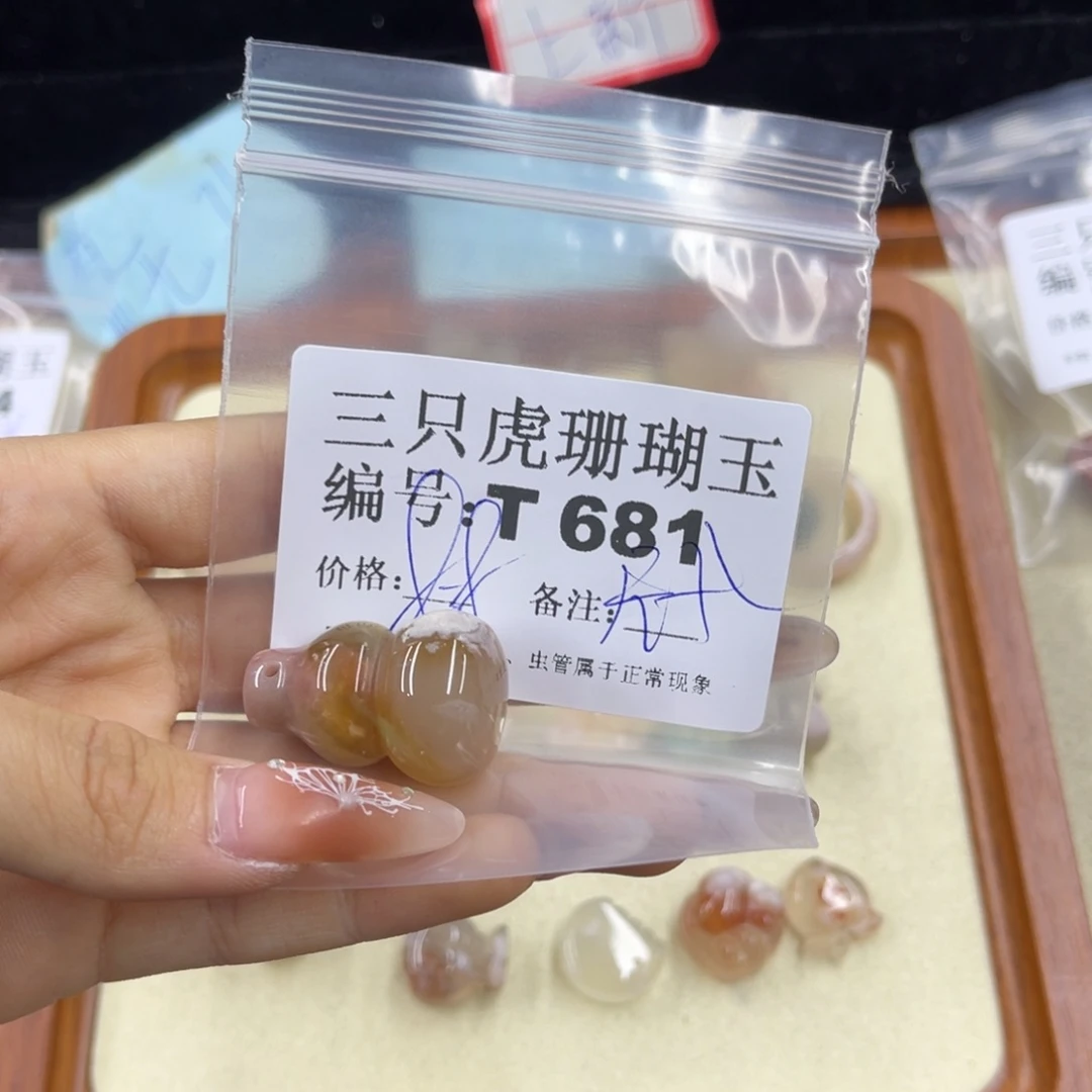 莓***恼硅化珊瑚（珊瑚玉）h未镶嵌