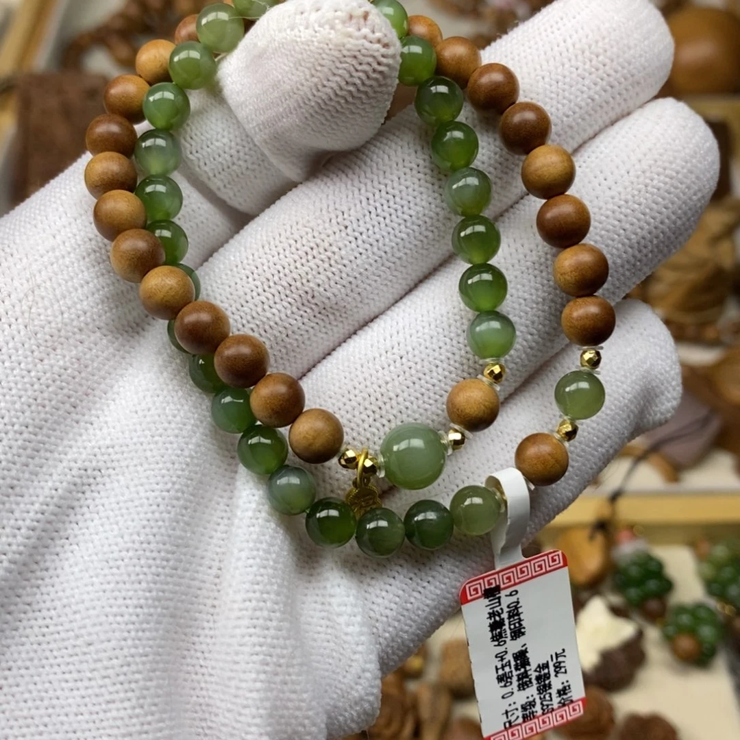 檀香木手串/手链印度迈索尔老山檀0.6双圈