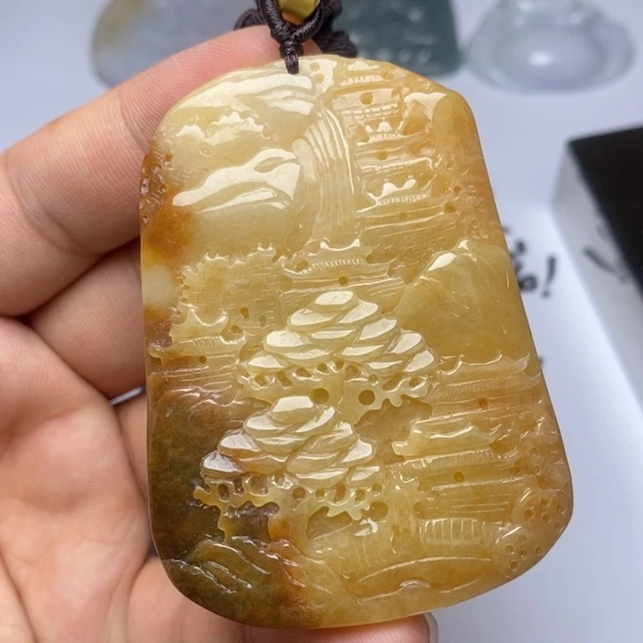 颈饰未镶嵌翡翠翡翠