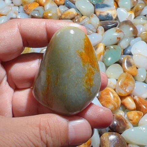 和田玉（糖玉）手链未镶嵌34