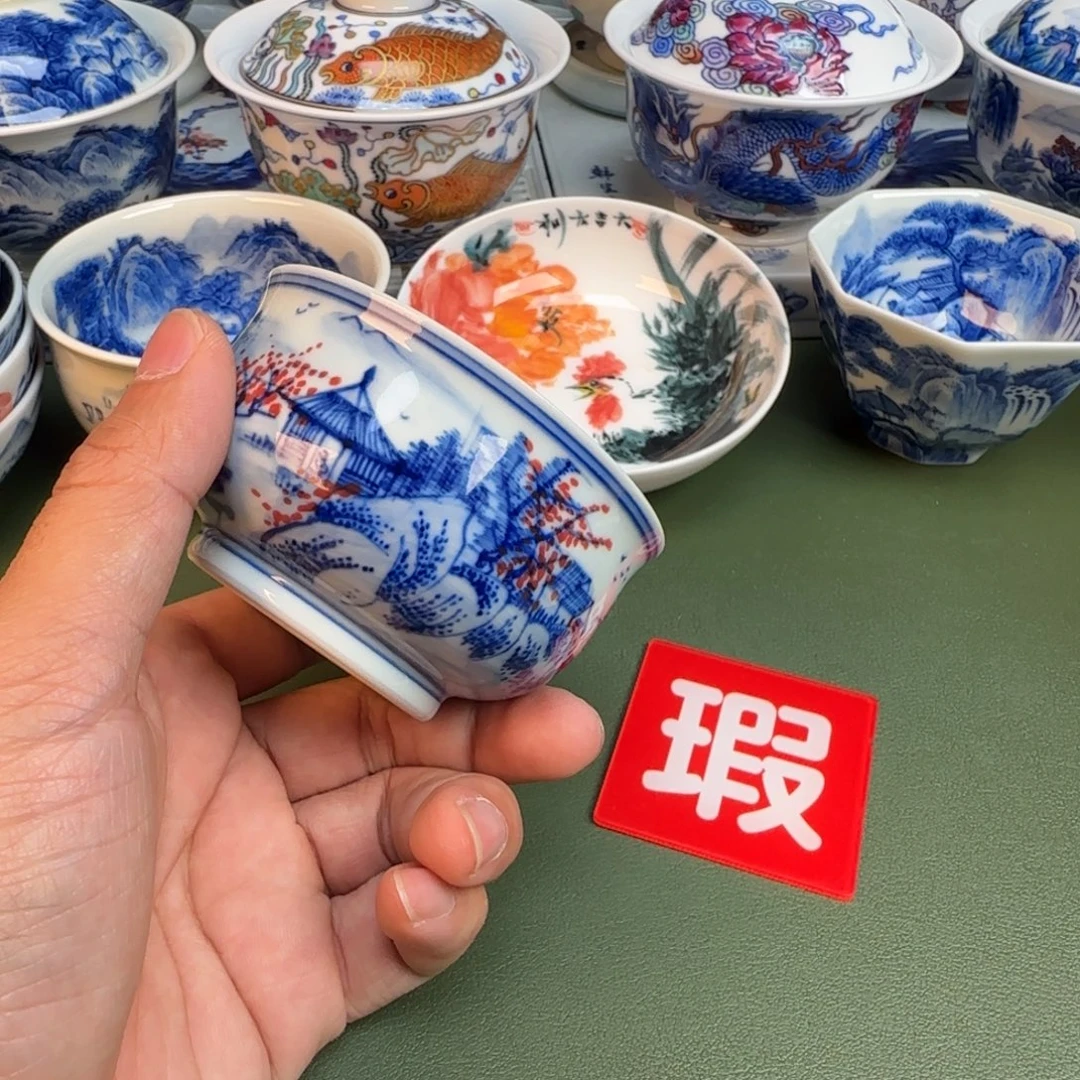 陶纯手工纯手绘茶具221