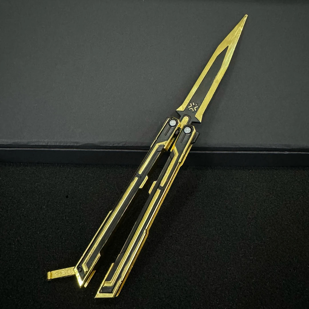 无畏契约游戏周边2025冠军赛蝴蝶金属合金模型玩具游戏收藏摆件