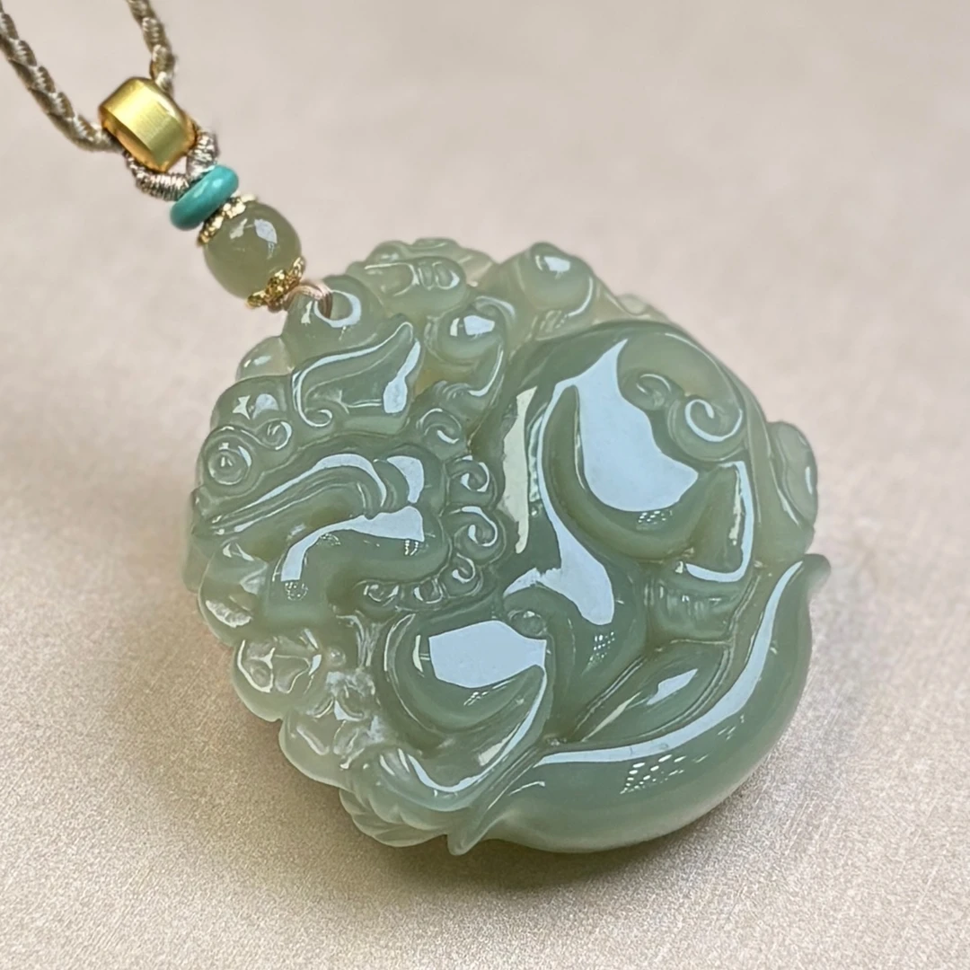 288448/和田玉貔貅吊坠 多样性一件发