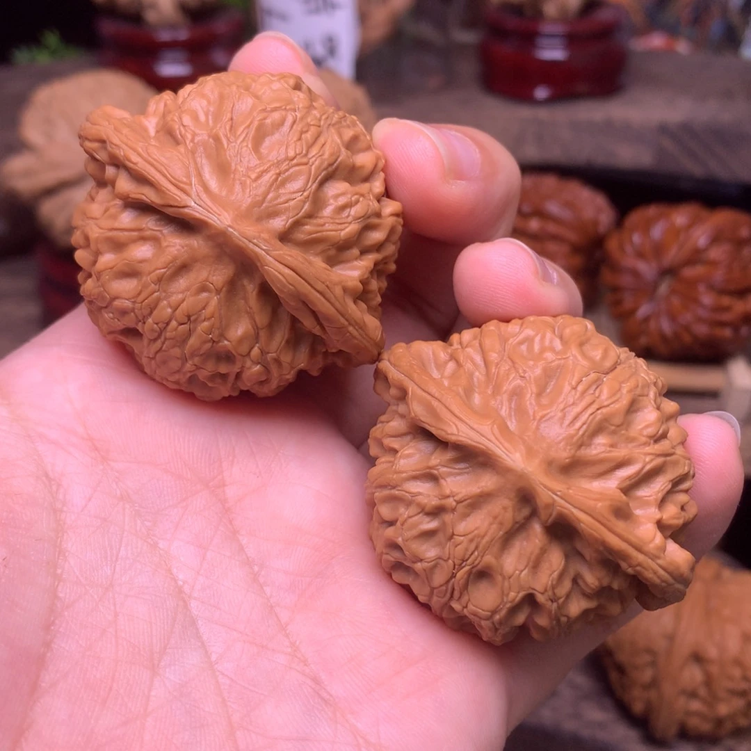 文玩核桃把件44宫灯