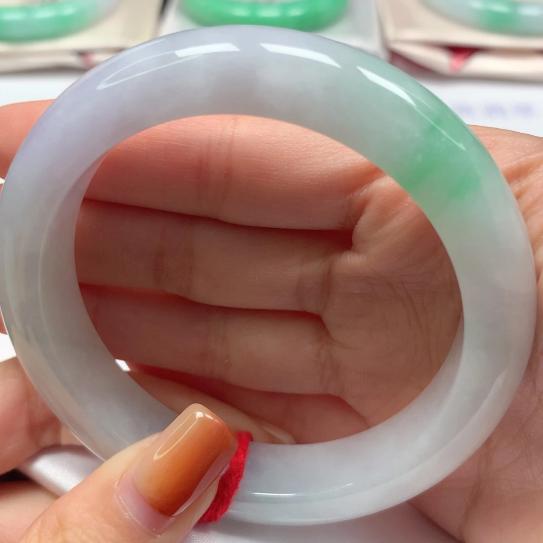 翡翠未镶嵌手镯天然翡翠A货