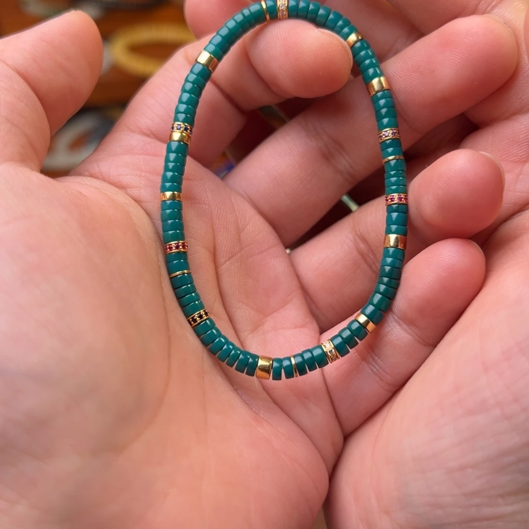 绿松石手链未镶嵌表***哈