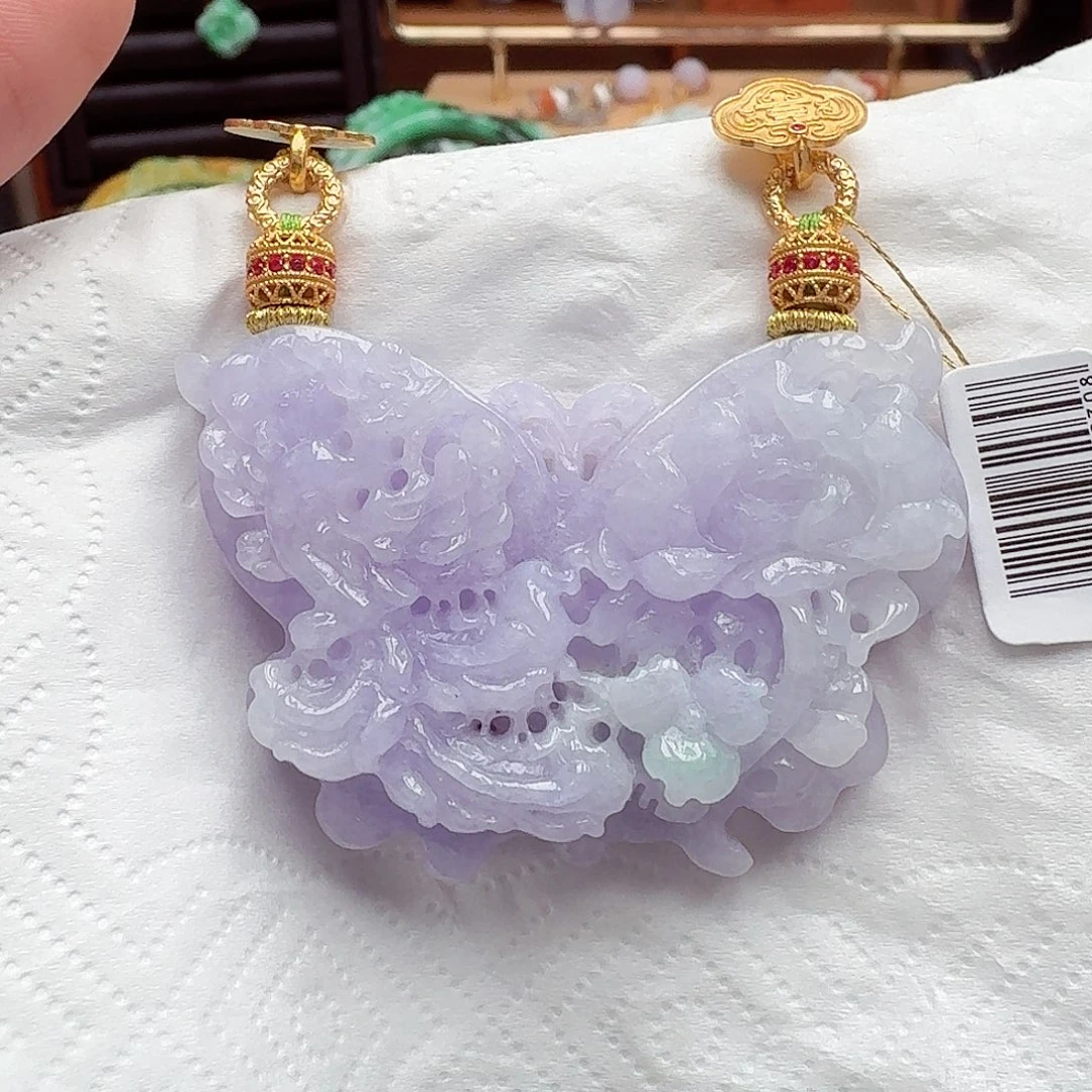 颈饰未镶嵌翡翠翡翠吊坠