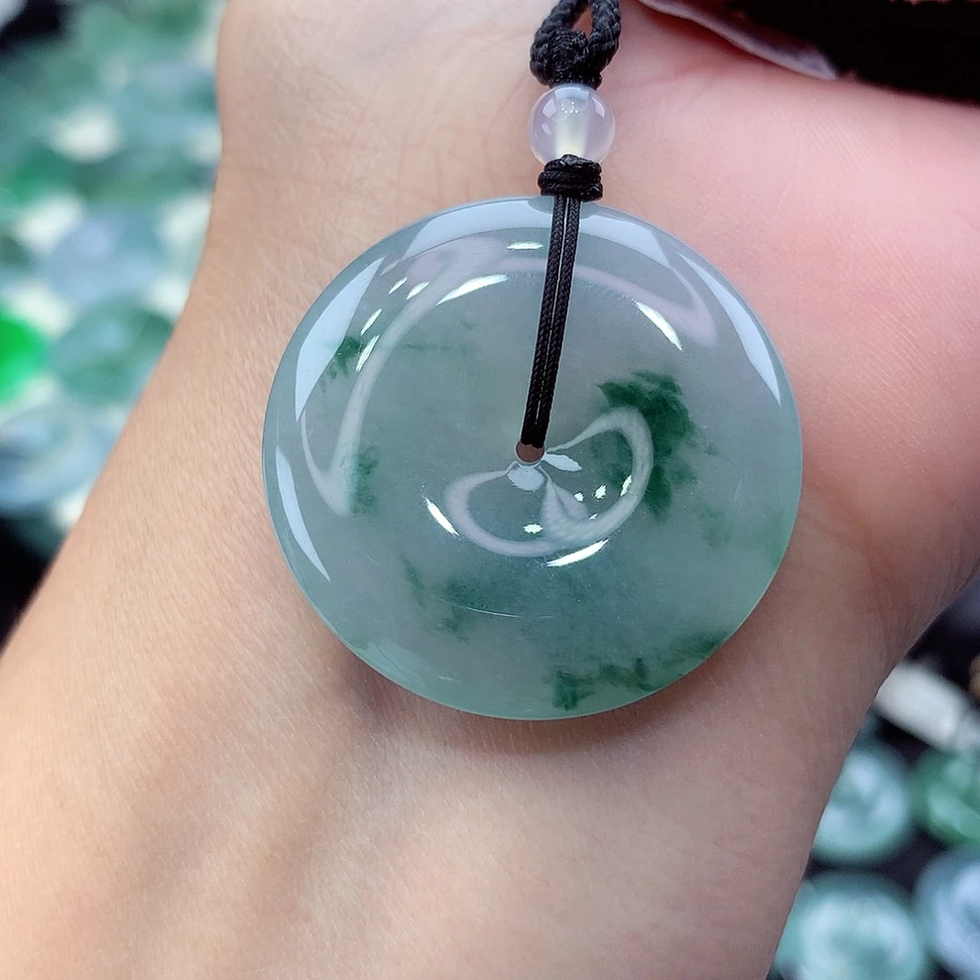 颈饰未镶嵌翡翠编号13尺寸30.6-5.3