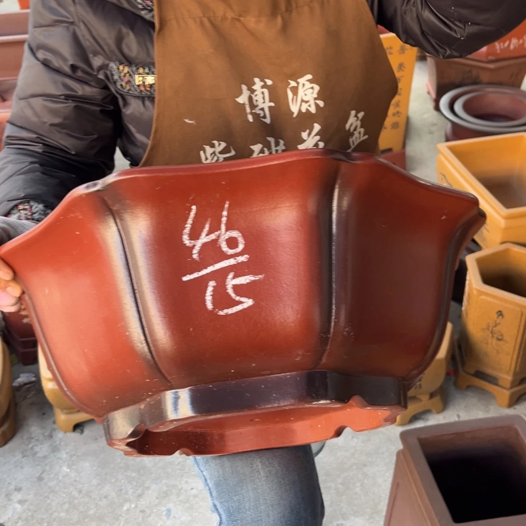 紫砂花盆盆景艺术