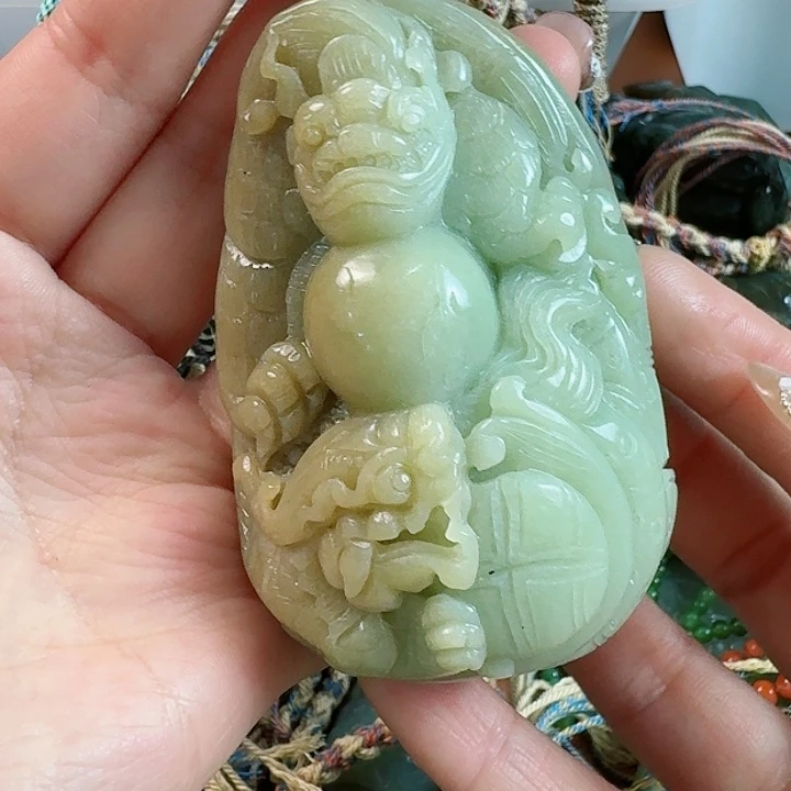 和田玉挂件未镶嵌