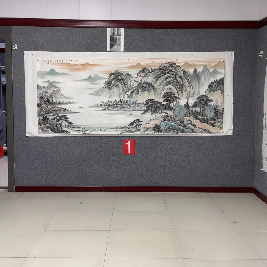 国画ン****夜小八尺画芯 漏