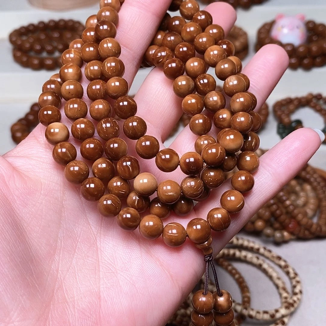 手串库克特价款普挑卡8圆珠108颗