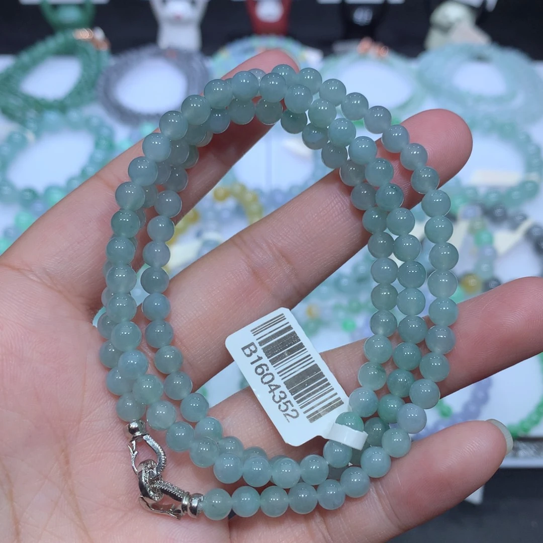 翡翠未镶嵌手串天然