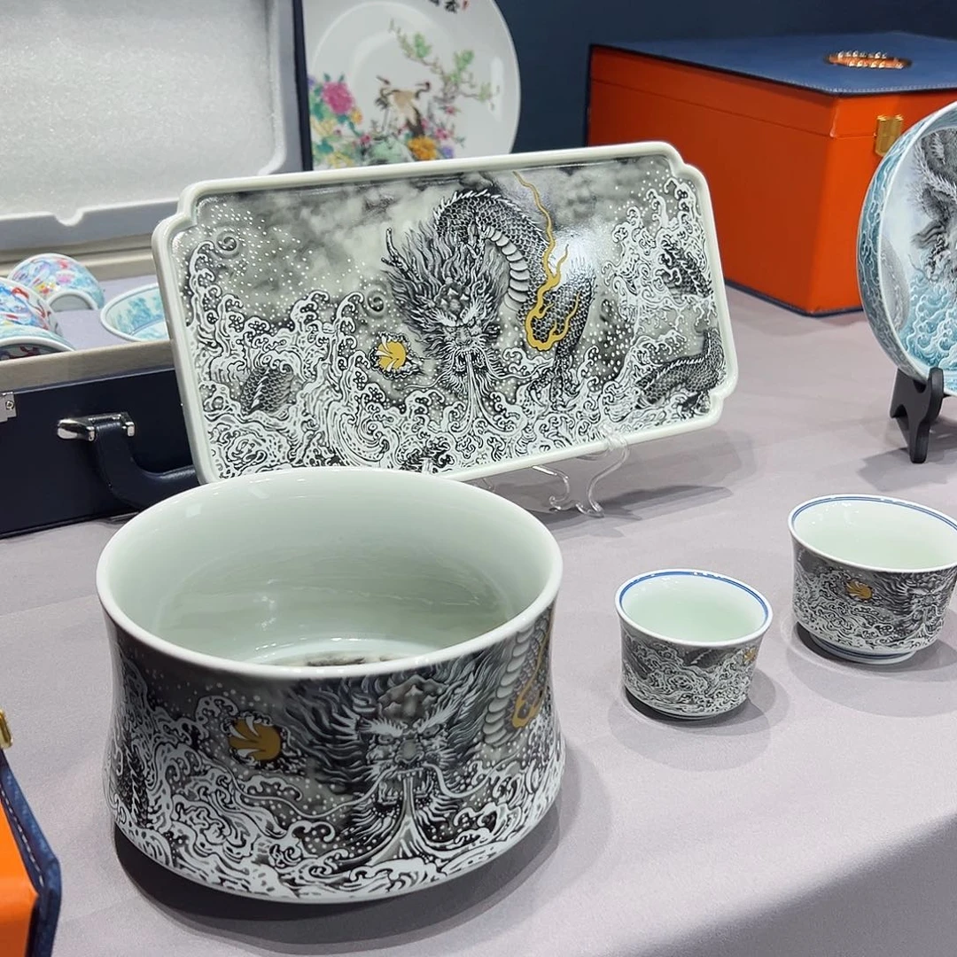 摆件景德镇陶瓷艺术博物