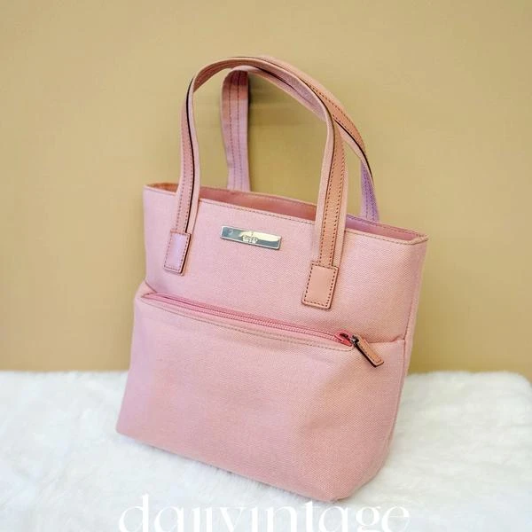 95新 GUCCI/古驰 大吉中古/Gucci古驰粉色手提包