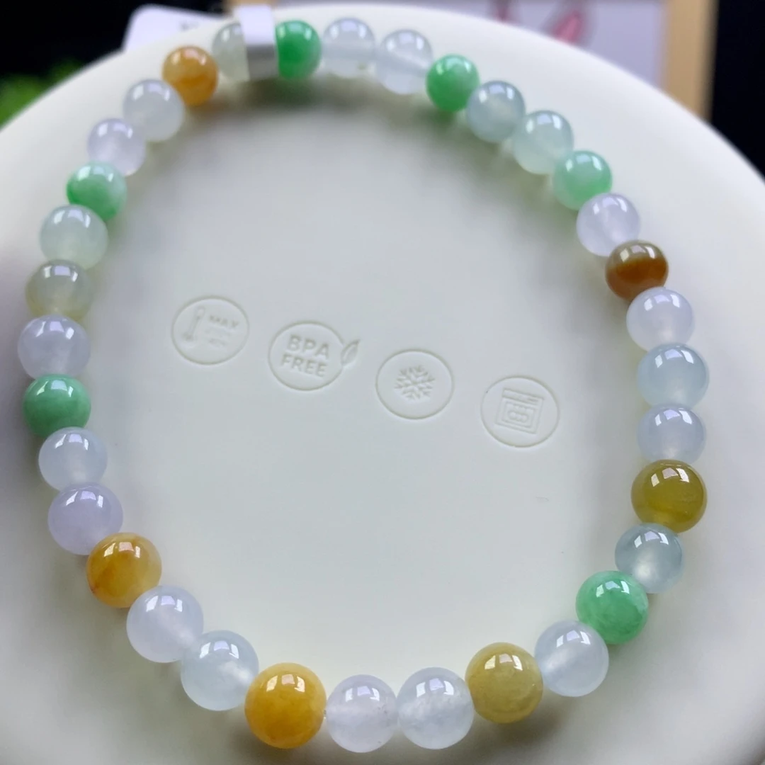 未镶嵌手串翡翠卡5.8