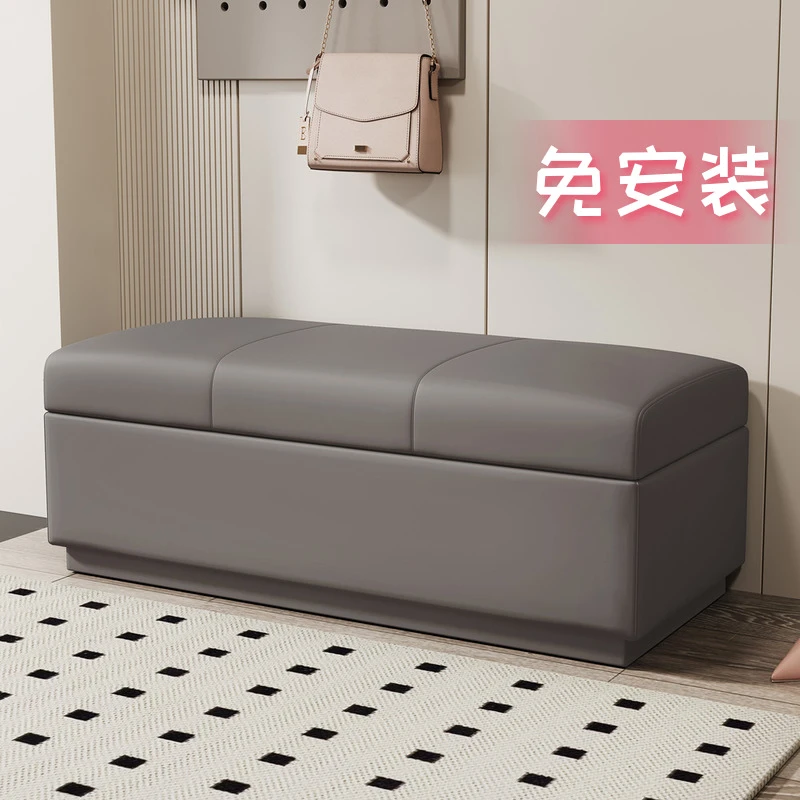 入户门口储物换鞋凳卧室可坐床尾凳客厅长条沙发凳服装店休息凳