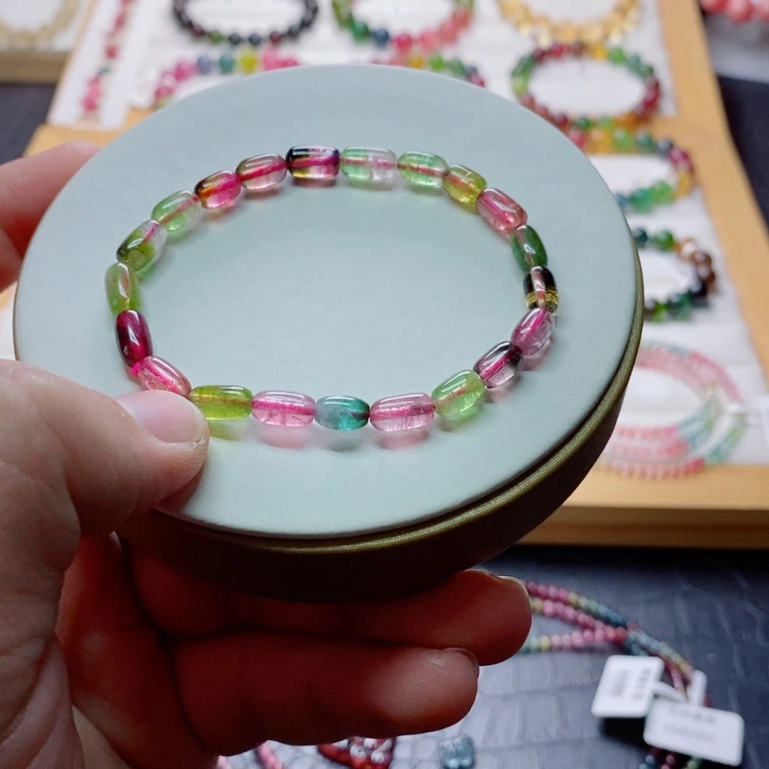 未镶嵌碧玺手链碧玺