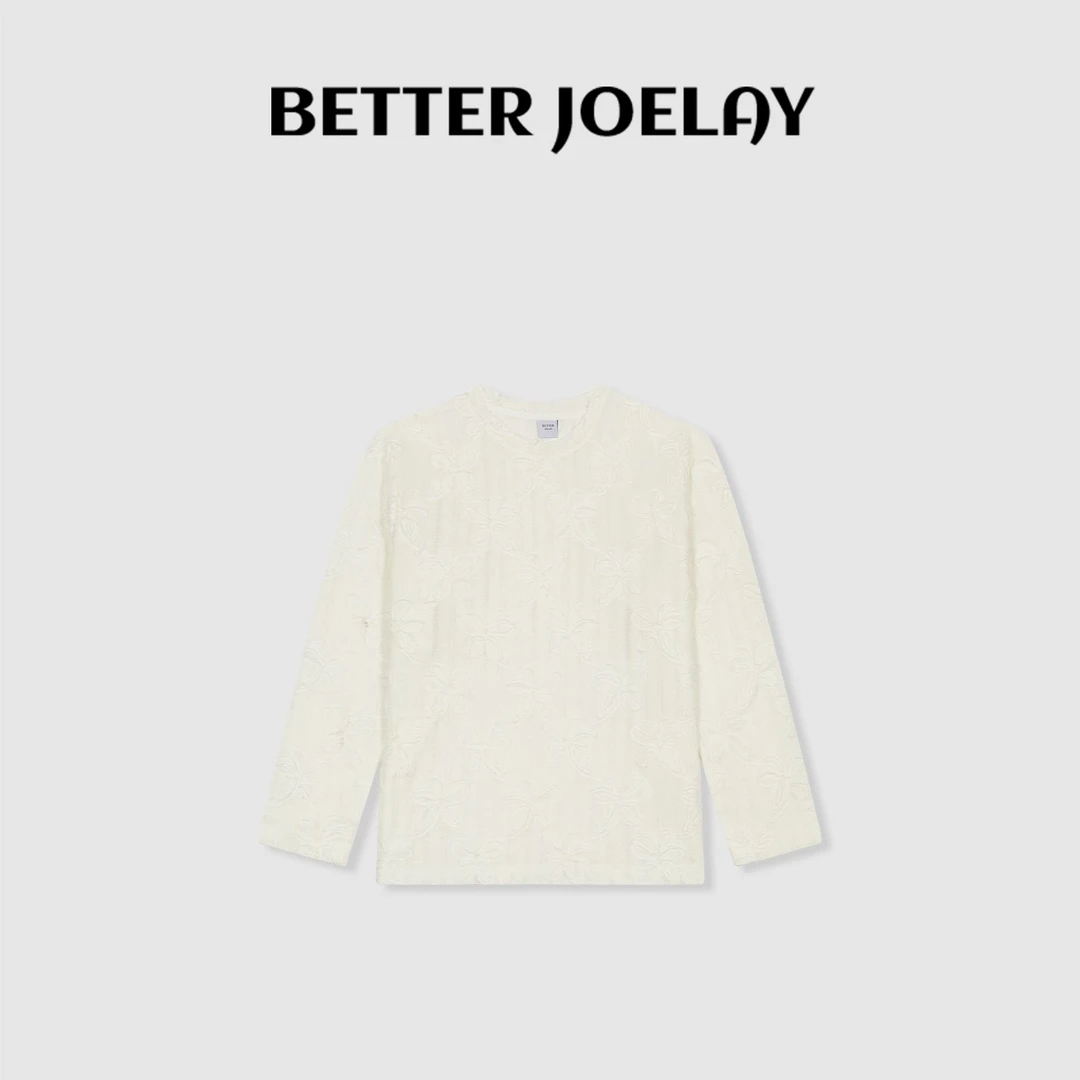 BETTER JOELAY-【甜美俏皮】针织毛衣针织衫圆领温柔韩版ZZ3807