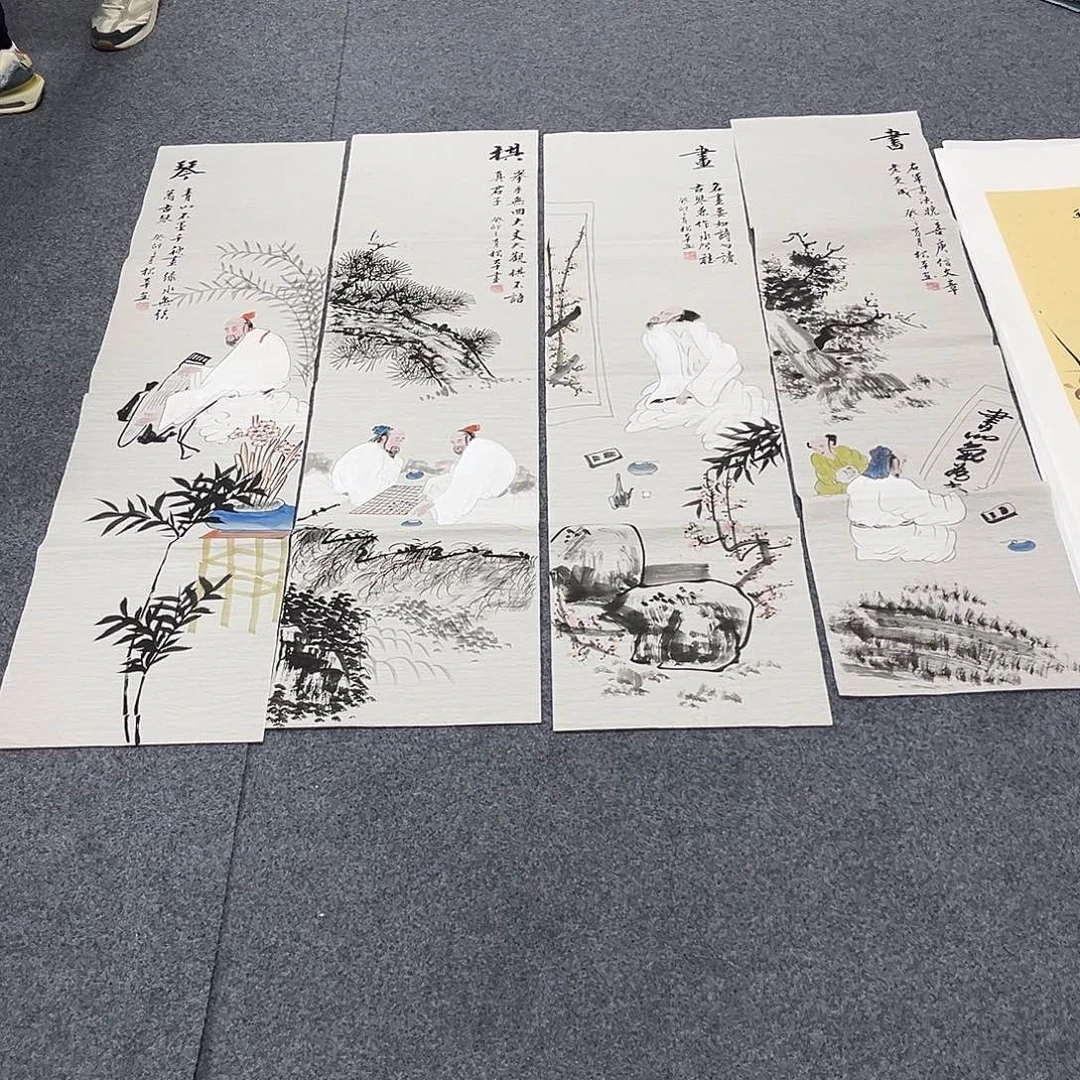 国画国画老师作品