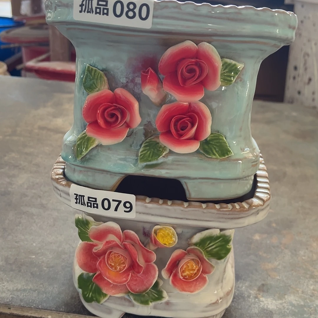 粗陶多肉花盆花盆福利孤品80孤品79
