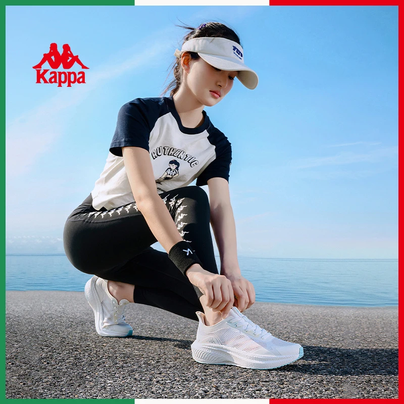 Kappa卡帕男女轻跑鞋2025秋季爆款软底运动鞋透气网鞋K0EX5MQ60CJ