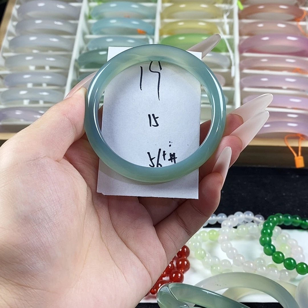 玛瑙/玉髓未镶嵌手镯19