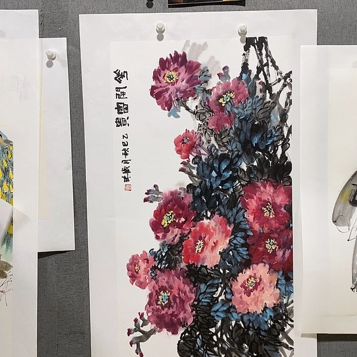 国画手写手绘作品124